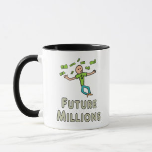 Toekomstige Miljonair (Miljoenen) Mok