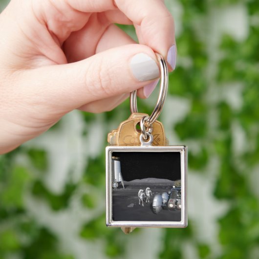 Toekomstige missies voor ruimteverkenning 3 sleutelhanger (Hand)