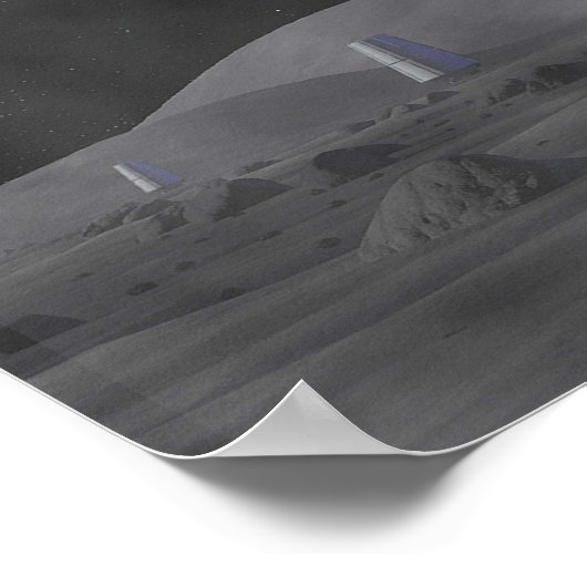 Toekomstige missies voor ruimteverkenning 7 poster (Hoek)