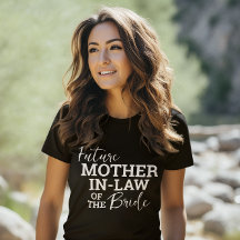 Toekomstige moeder in de wet van bruid BV bruiloft