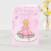 toekomstige Moederdag Kaart (Gele Bloem)