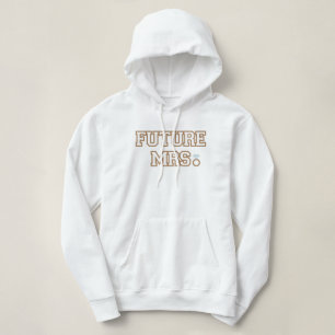 Toekomstige Mrs Bruid, Verloofde, Verlovingsfeest Hoodie