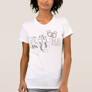 Toekomstige MRS Ring met ruitvormige Verlovingen T-shirt