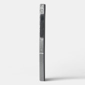 Toekomstige Mrs Silver Glitter Case-Mate iPhone Ho Case (Achterkant / Links)