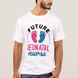 Toekomstige neonatale neonatale neurie preemie NIC T-shirt
