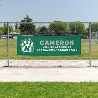 Toekomstige NW Missouri-staat Afstuderen Spandoek