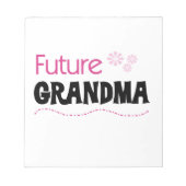 Toekomstige oma geschenken notitieblok (Voorkant)