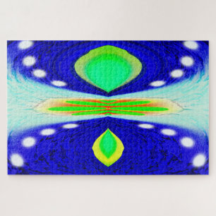 Toekomstige omgeving legpuzzel