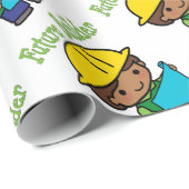 Toekomstige ontwerper cadeaupapier (Rol Hoek)