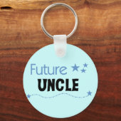 Toekomstige oom T-shirts en cadeautjes Sleutelhanger (Voorkant)