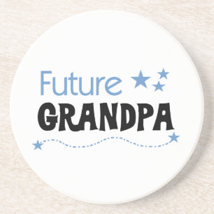 Toekomstige opa-shirts en cadeaus zandsteen onderzetter