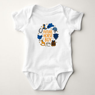 Toekomstige Paardenjongen Western Cowboy Citaat Romper