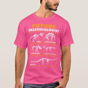 Toekomstige Paleontoloog Dinosaurus Fossiel Paleon T-shirt