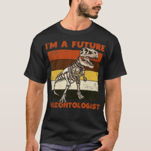 Toekomstige paleontoloog dinosaurus t-shirt