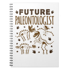 Toekomstige paleontoloog Paleontology Dinosaur Bot Notitieboek