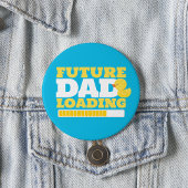Toekomstige papa die Rubber Duck Button laadt
