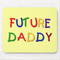 Toekomstige Papa Primaire Kleuren Tshirts en Gesch
