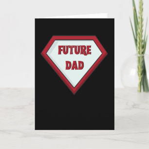 Toekomstige papa zal cadeau zijn Vader Baby komt e Kaart