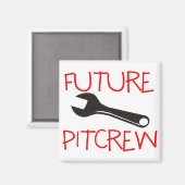 Toekomstige Pitcrew Magneet (Voorkant / Achterkant)
