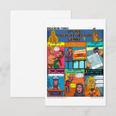 Toekomstige planeet van de films van Apes Bedankkaart (Voorkant / Achterkant)