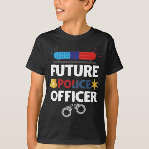 Toekomstige politieman Costume Policeman Kind T-shirt