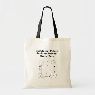 Toekomstige probleemoplossers inspireren   Dagelij Tote Bag