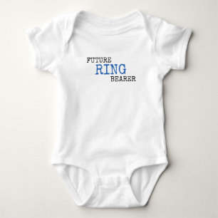 Toekomstige Ring Bearer Wedding Baby Bodysuit