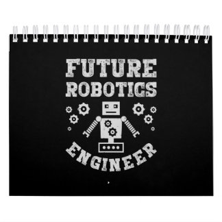 Toekomstige Robotics Engineer Funny Robot Engineer Kalender