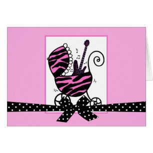 TOEKOMSTIGE ROCK STAR Baby Girl Kaarten