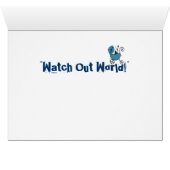 Toekomstige Rock Star / Kijk uit de wereld! (Binenzijde Horizontaal (Onderkant))