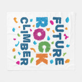 Toekomstige rottenklimmer, rottend fleece deken (Voorkant (Horizontaal))