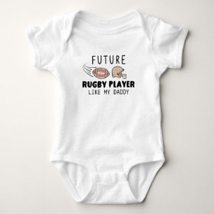 Toekomstige rugbyspeler zoals mijn vader, rugbylie romper
