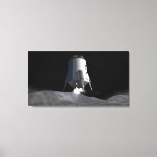Toekomstige ruimteverkenningsmissies 12 canvas afdruk