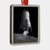 Toekomstige ruimteverkenningsmissies 12 metalen ornament (Rechts)