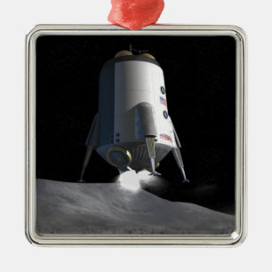 Toekomstige ruimteverkenningsmissies 12 metalen ornament