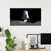 Toekomstige ruimteverkenningsmissies 2 poster (Thuiskantoor)