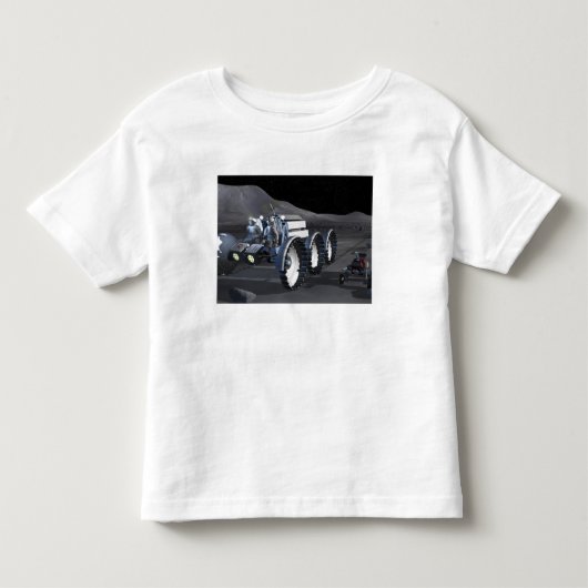 Toekomstige ruimteverkenningsmissies 8 kinder shirts (Voorkant)