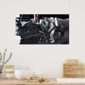Toekomstige ruimteverkenningsmissies 8 poster (Keuken)