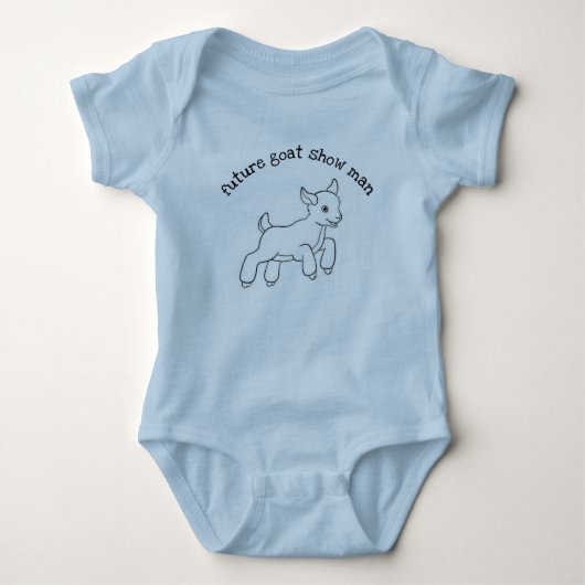 Toekomstige Showman - Baby Boy Baby Bodysuit (Voorkant)