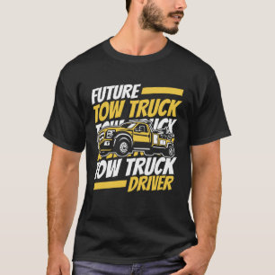 Toekomstige sleepvrachtwagenchauffeur pech vrachtw t-shirt