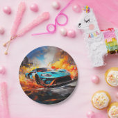 Toekomstige snelheid papieren bordje (Feest)