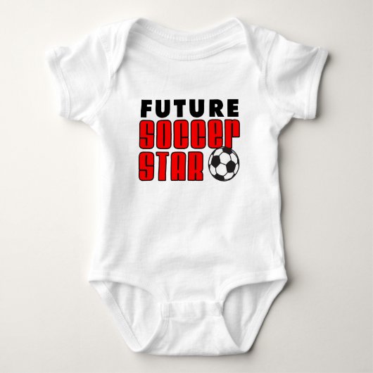 Toekomstige Soccer Star Romper (Voorkant)