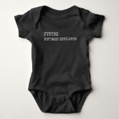 Toekomstige Software Developer Programmer Romper (Voorkant)