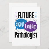Toekomstige Speech Language Pathology SLP (Voorkant / Achterkant)