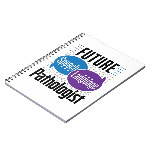 Toekomstige Speech Language Pathology SLP Notitieboek (Linkerzijde)
