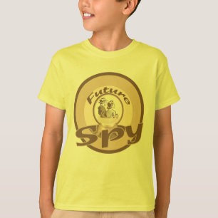Toekomstige spionage Kinder bezetting T-shirt