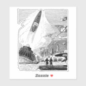 Toekomstige stad sticker (Vel)