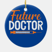 Toekomstige studie Medische School - Nieuwe Keramisch Ornament (Achterkant)