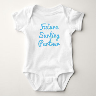 Toekomstige Surfende Partner Baby Bodysuit