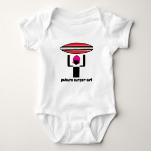 Toekomstige surfergirl romper